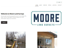 Tablet Screenshot of moorelandsurveys.com